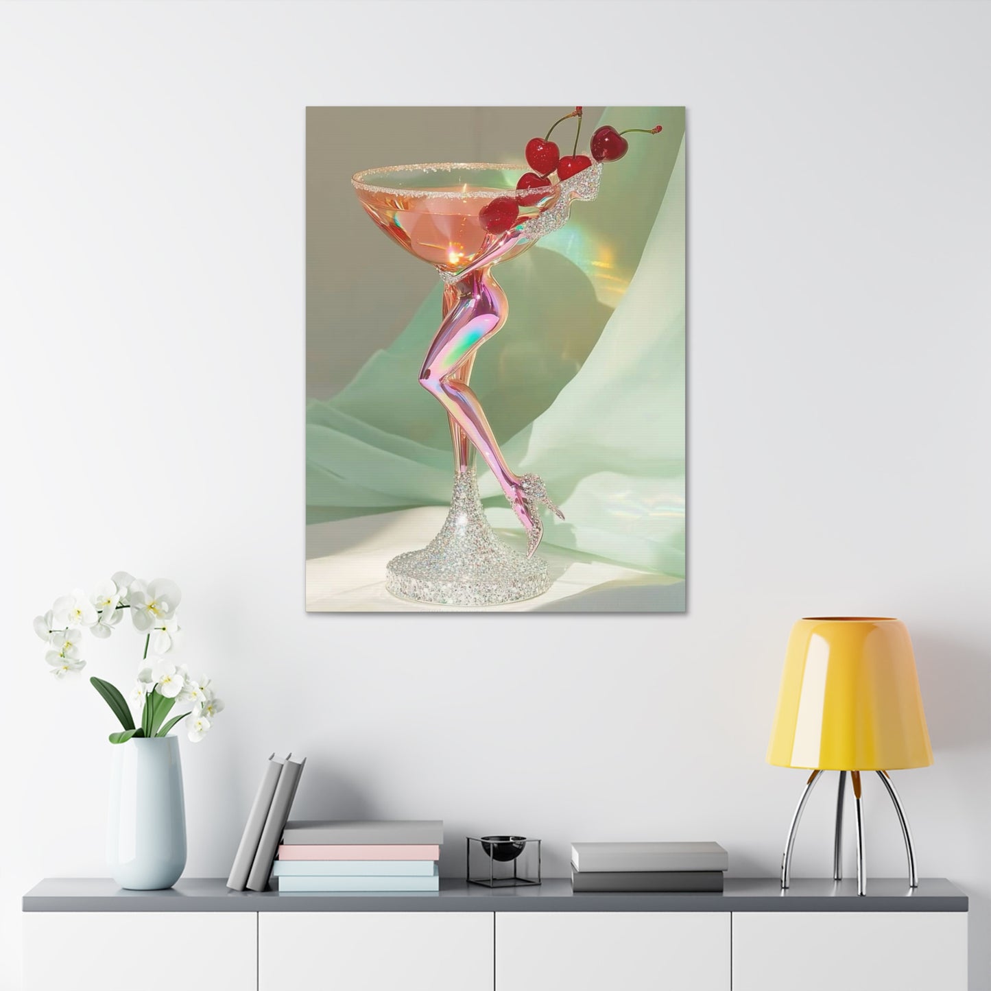 A touch of a coctail