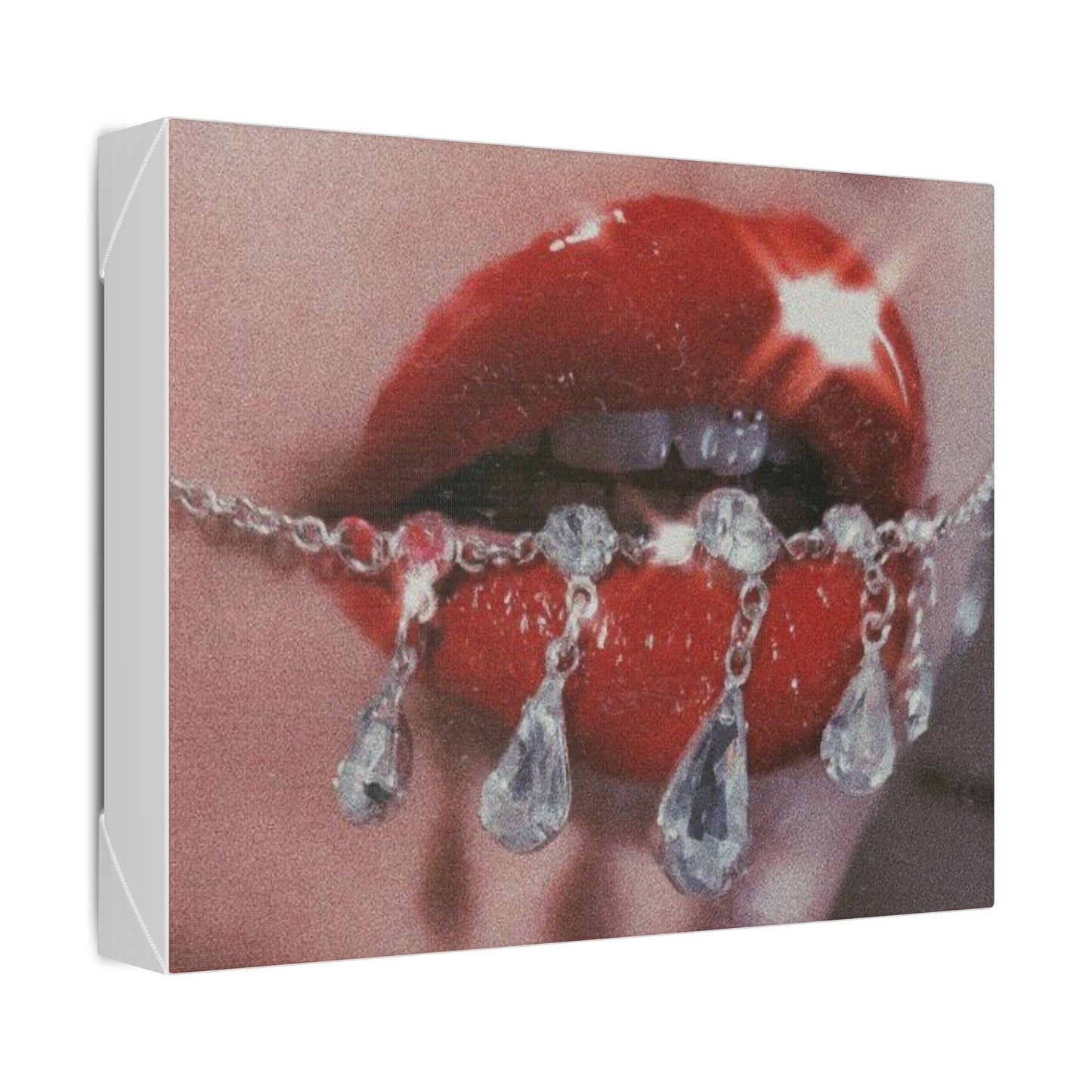 Funky red lips