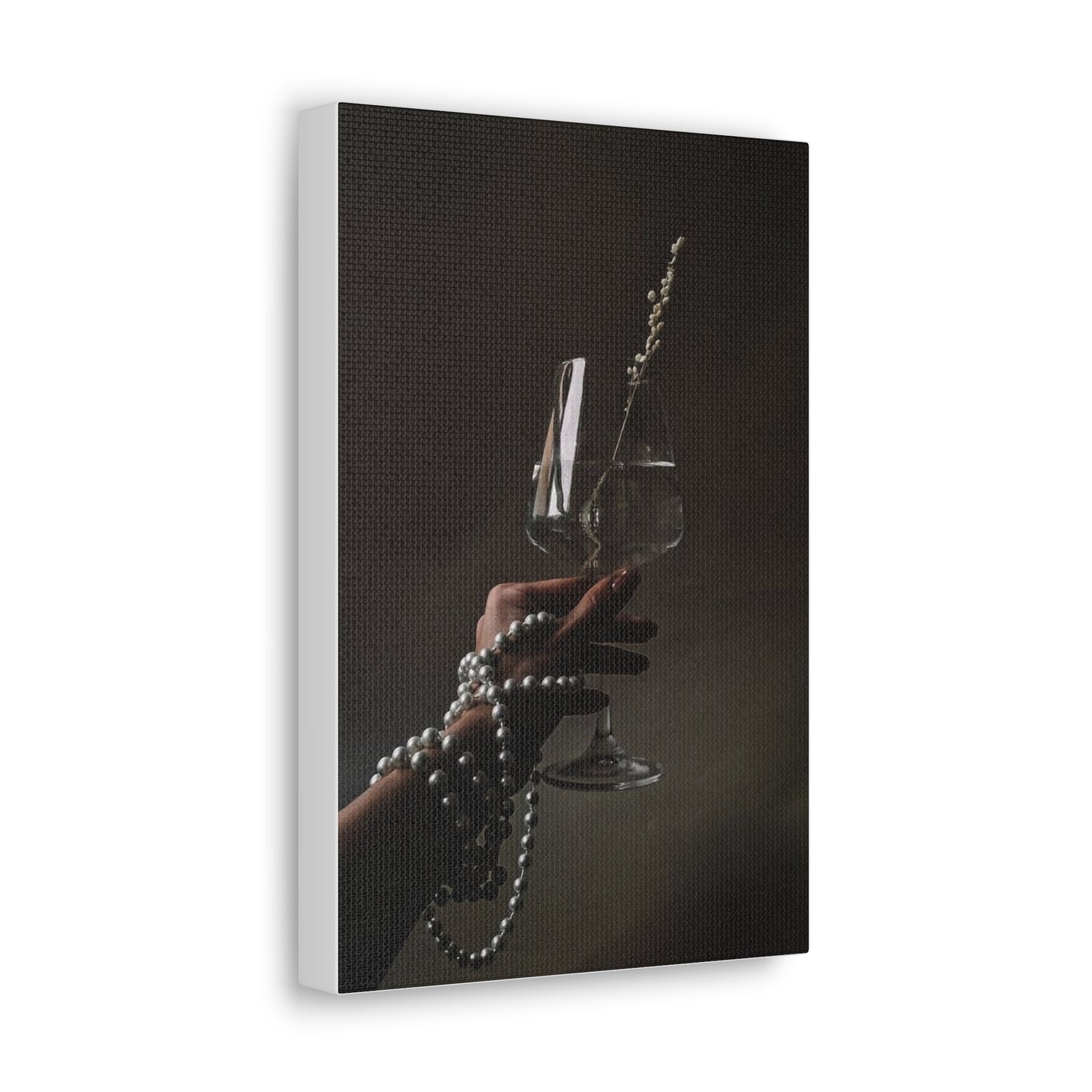Elegant Wine and Pearls