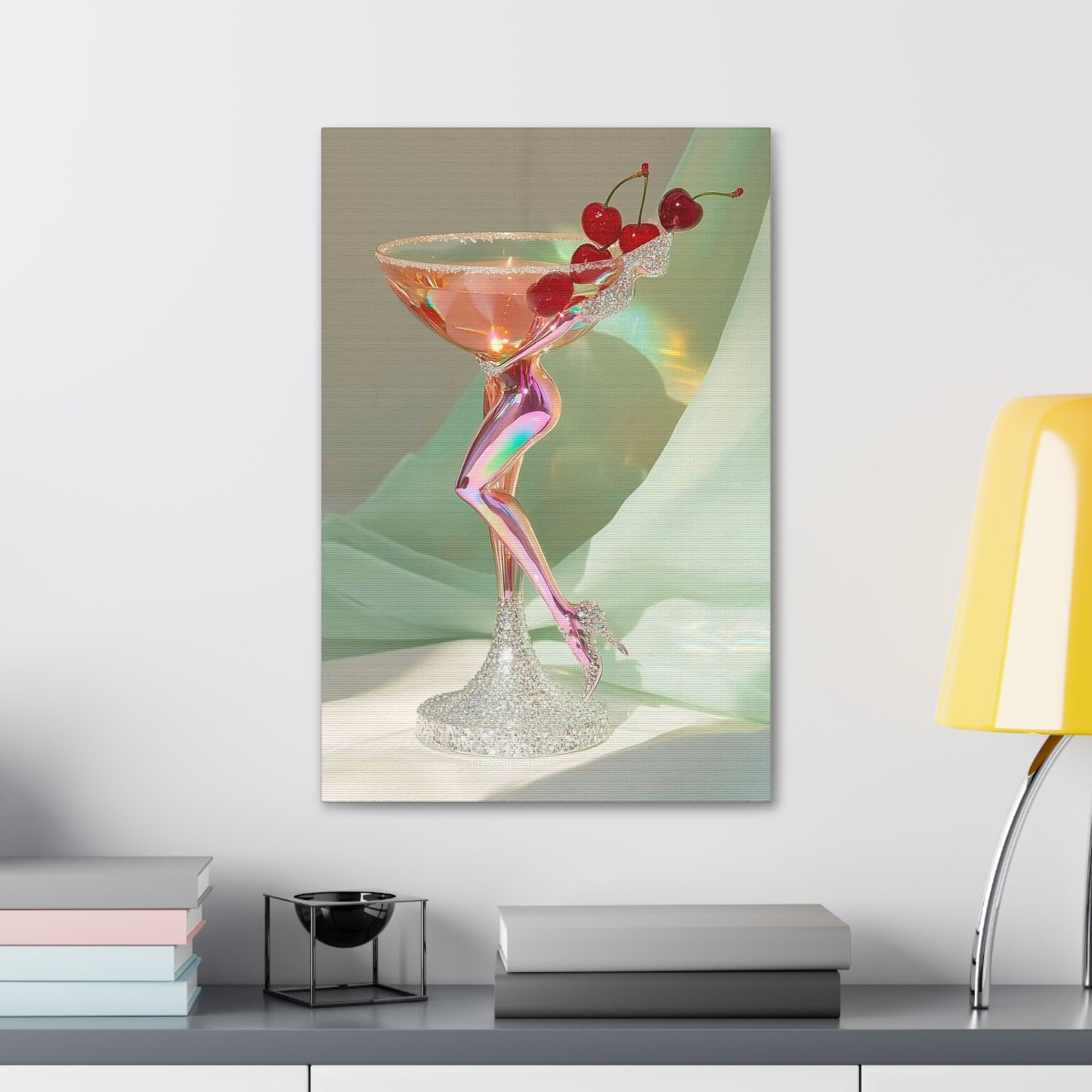 A touch of a coctail